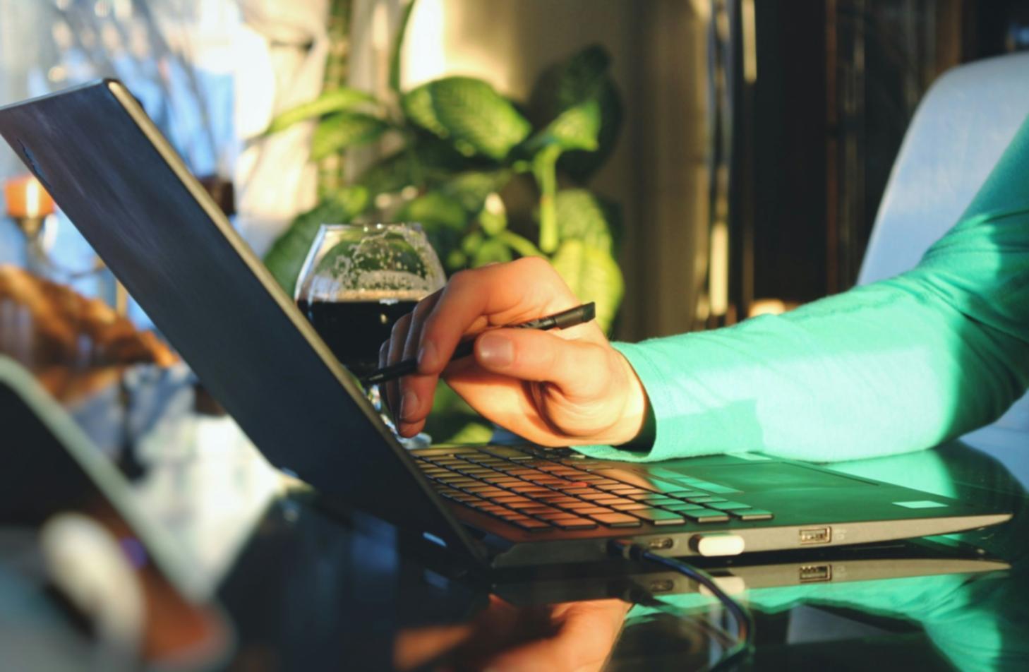 Students working in network security lab with enterprise firewall equipment